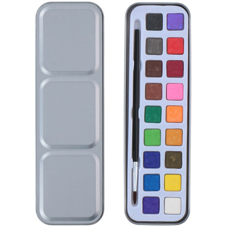 Vannmaling Sett 19 deler i metallskrin | Artico