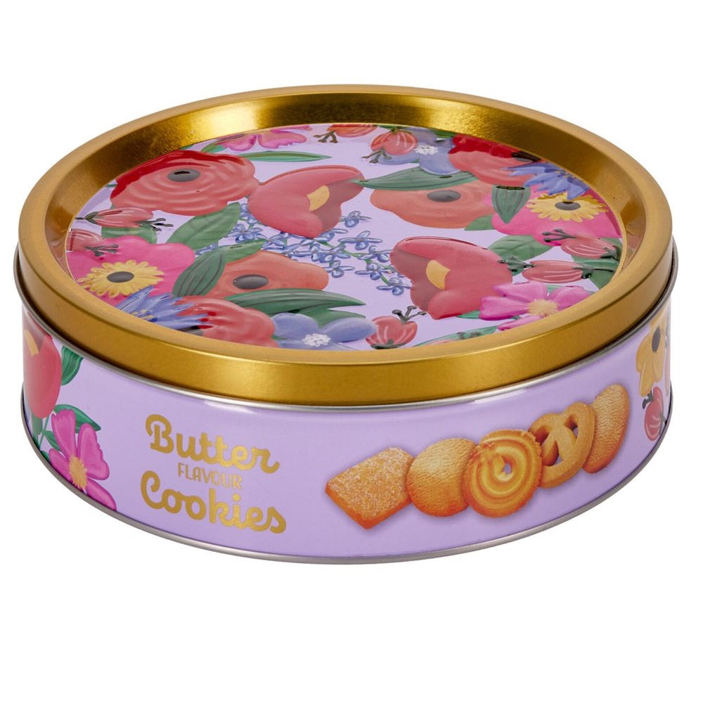 Becky's Butter Cookies Classic Tin 340g | Butter cookies in red tin