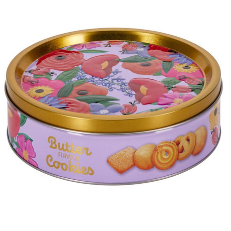 Becky's Butter Cookies Classic Tin 340g | Butter cookies in red tin