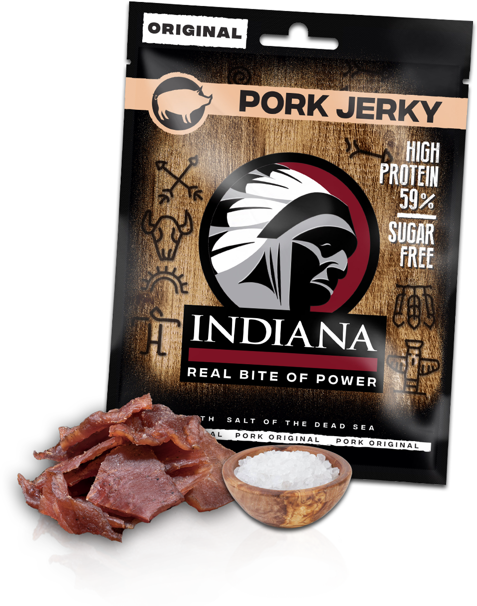 Indiana Pork Jerky Original 25g | Datodeal