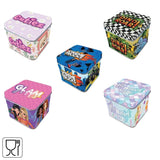 Mini Oppbevaringsboks Metall 7.5cm | Barnemotiv | Matsikker