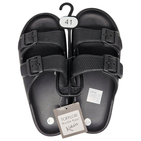 Myke Sandaler Buckle Flops 41-45 | Flere farger