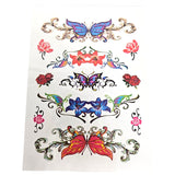 Midlertidige Tatoveringer Blomster & Sommerfugler 280stk