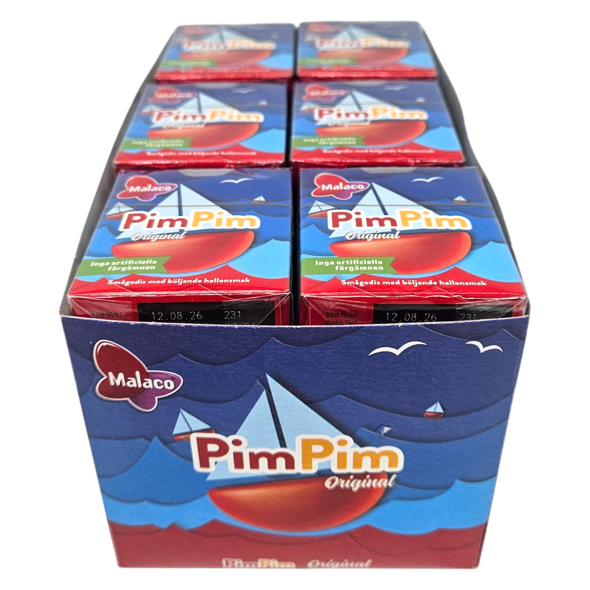 Malaco Pim-pim Pastiller 30x20g | Storpakk