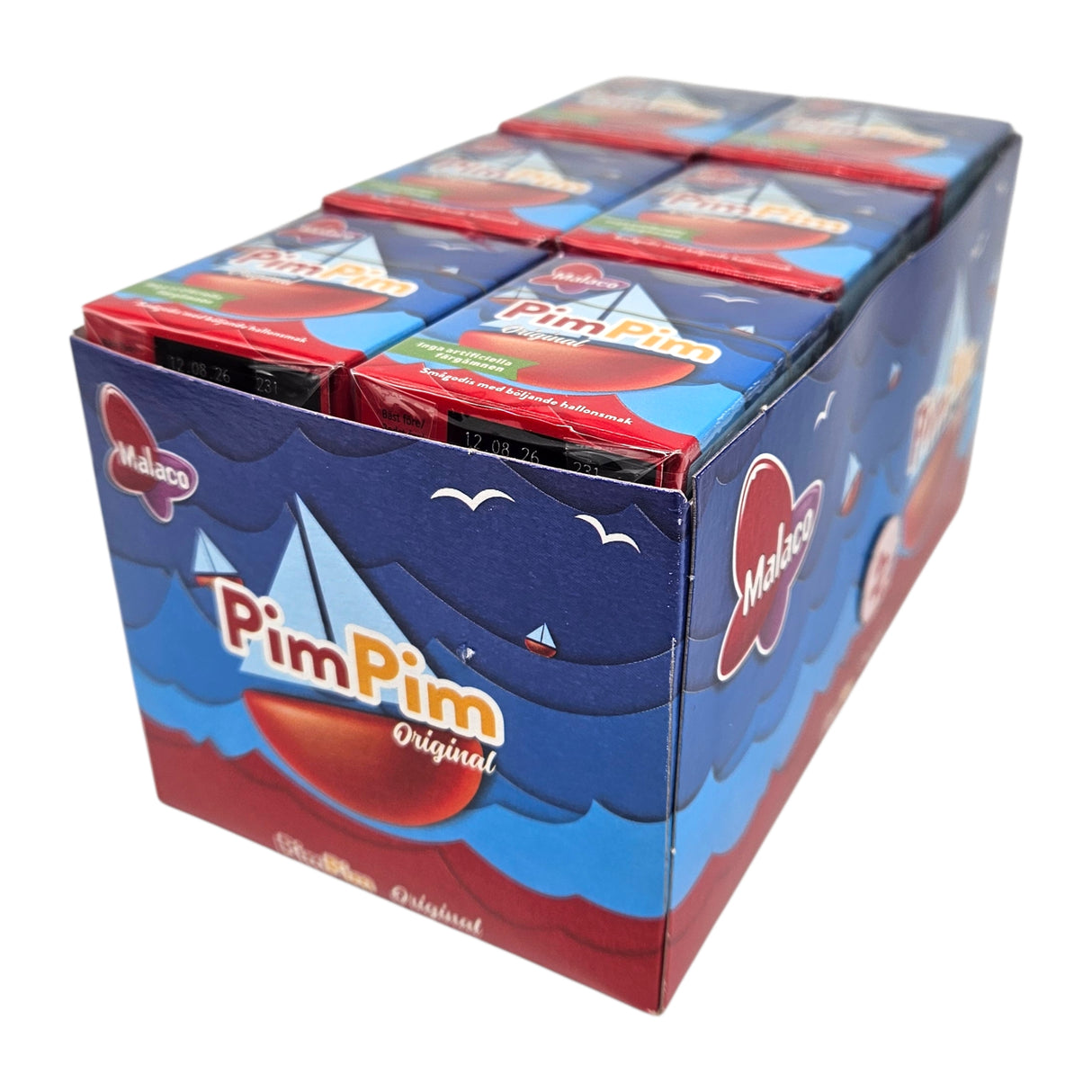 Malaco Pim-pim Pastiller 30x20g | Storpakk