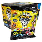 Brain Blasterz Sour Wormz 16x100g | Storpakk sur vingummi