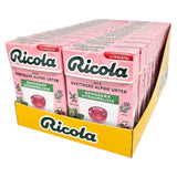 Ricola Bringebær & Sitron Sukkerfri 20x50g | Storpakk