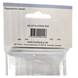 Regnponcho Gjennomsiktig Barn/Voksen 1pk