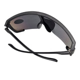 Sportsbrille Big Lens | Sort med farget glass | Fastshades