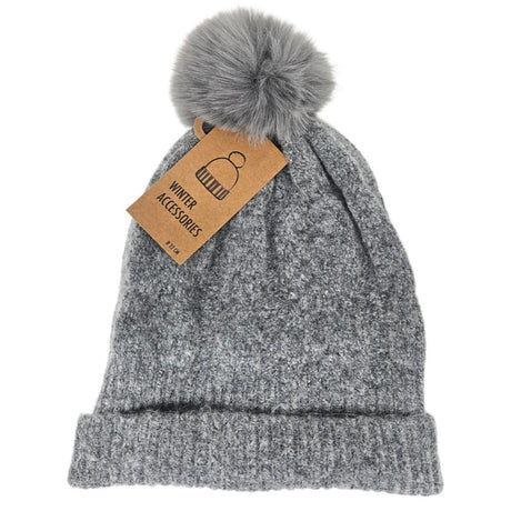 Strikkelue med Dusk | Flere Design