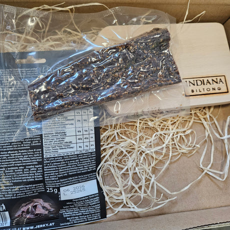 Datodeal -Indiana Cut Your Own Biltong Box 125g | Med Fjøl