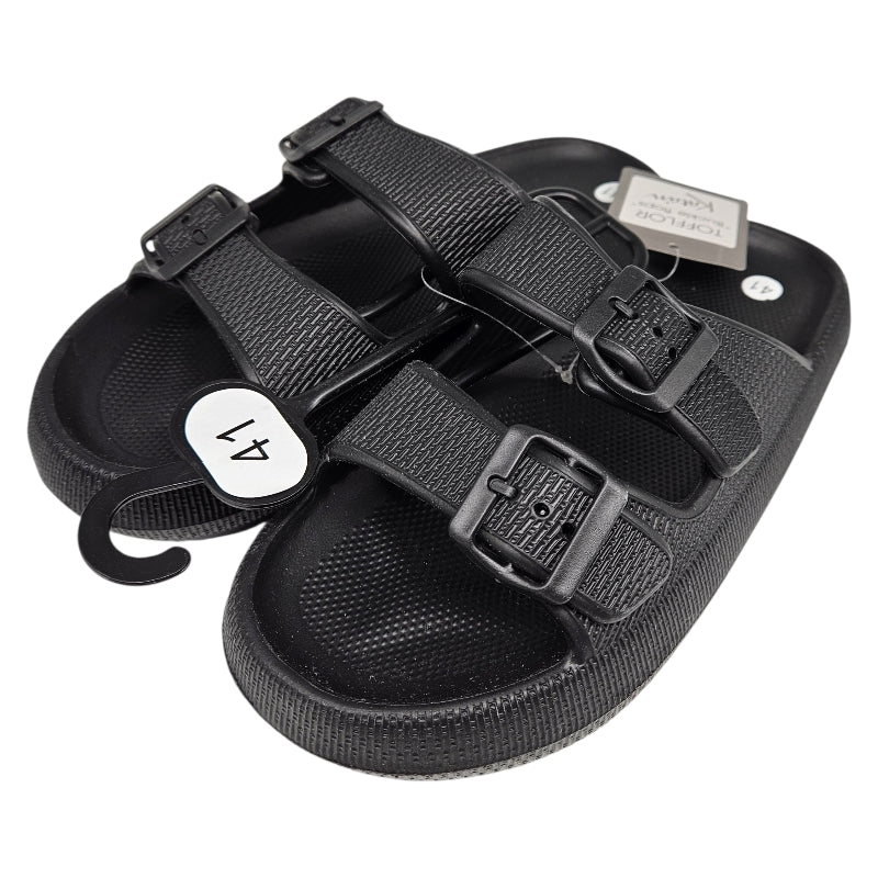 Myke Sandaler Buckle Flops 41-45 | Flere farger
