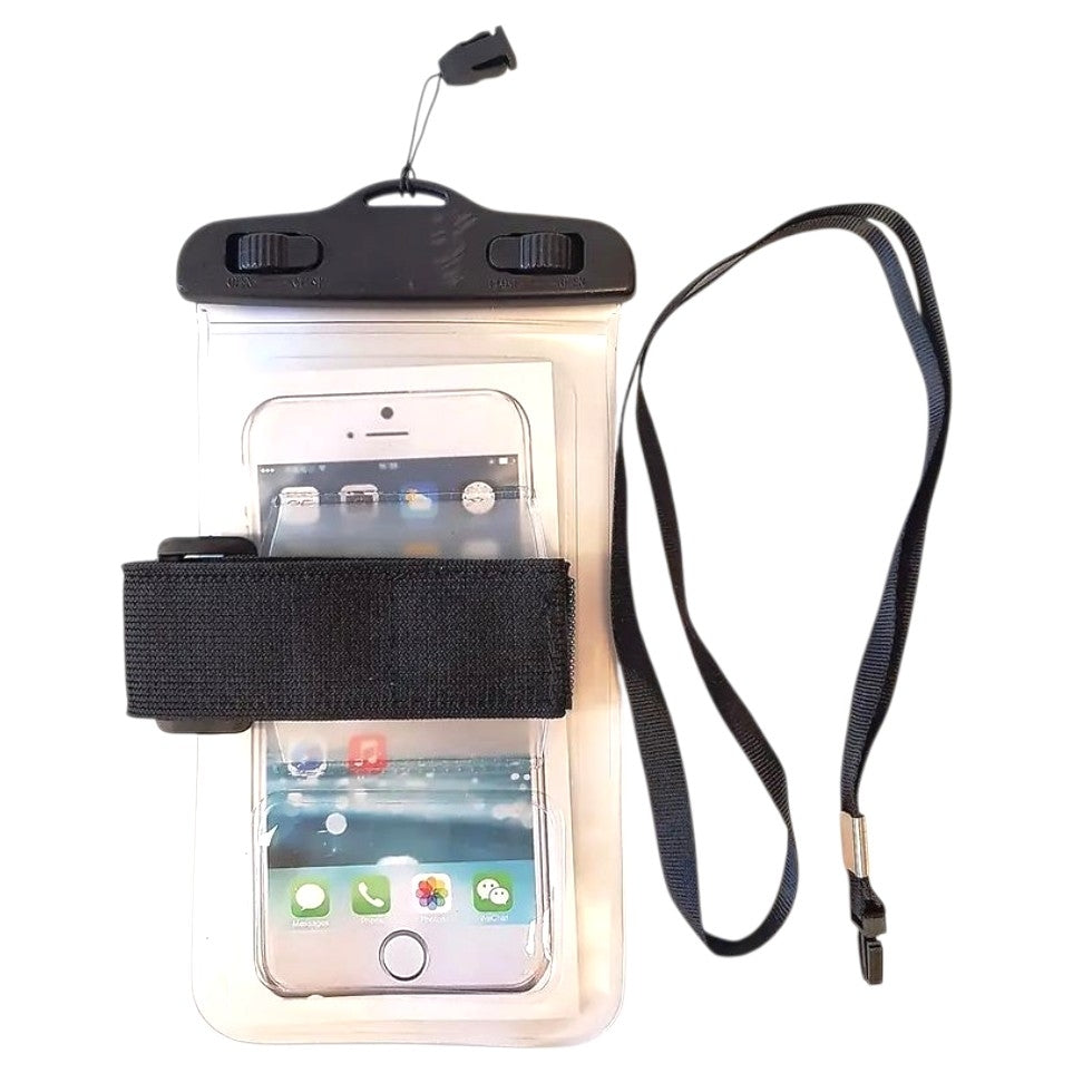 Vanntett lomme for mobiltelefon 18x10cm