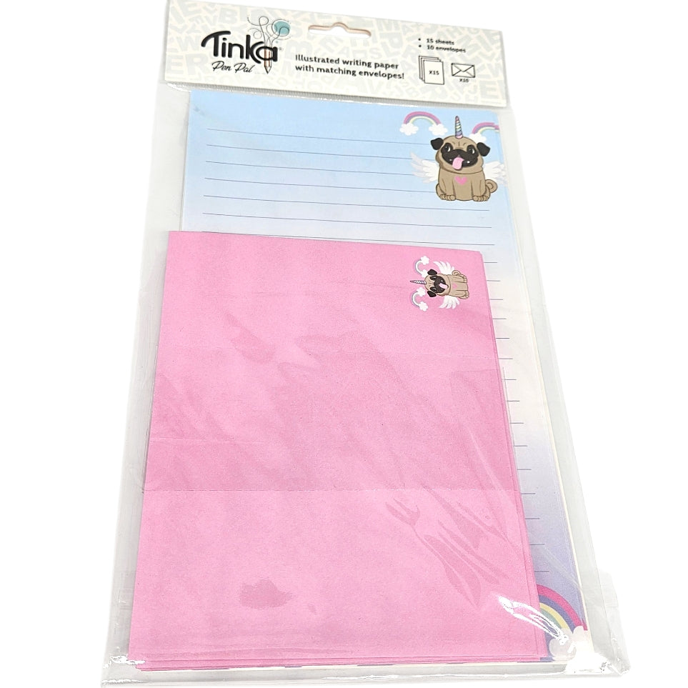 Stationery Sloth Tinka 15 sheets + 10 envelopes