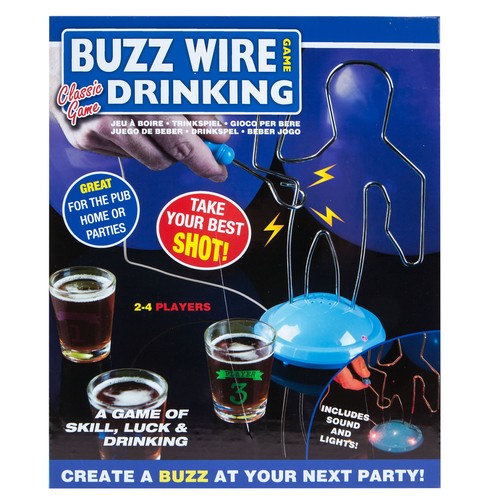 Buzz Wire Drikkespill 28x23cm | Festspill