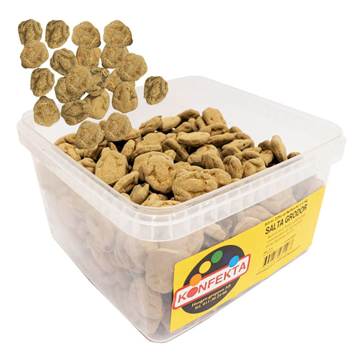 Konfekta Salte padder 2kg Storpakk