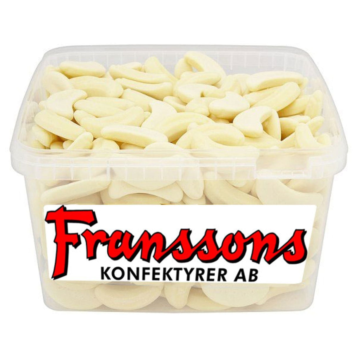 Franssons Skumbananer 1,2kg | Storpakk