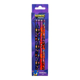 Sonic Prime Blyanter med Viskelær 6pk