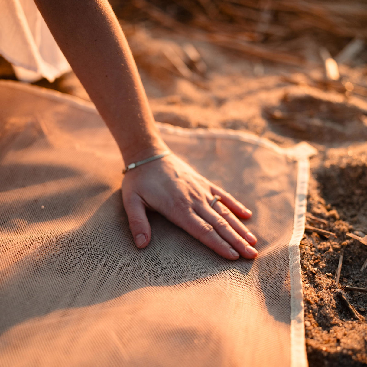 Sandfri Strandmatte 200x150cm | Perfekt til Strand