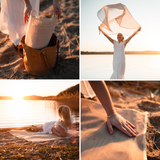 Sandfri Strandmatte 200x150cm | Perfekt til Strand