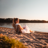 Foldbar Strandmatte med Ryggstøtte | 149x50cm