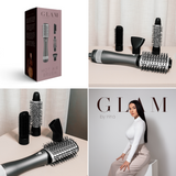 GLAM Hot Air Brush 4-i-1 | Varmluftsbørste for Styling