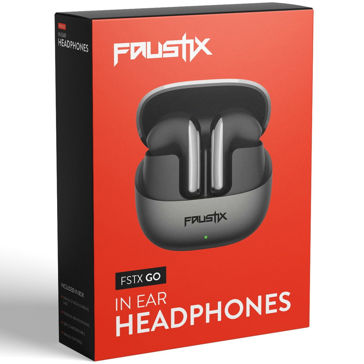 Faustix FSTXGo In-Ear Hodetelefoner | ANC Bluetooth 5.4