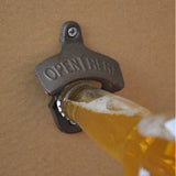 Bottle Opener - Wall Mount - Multiple Colors