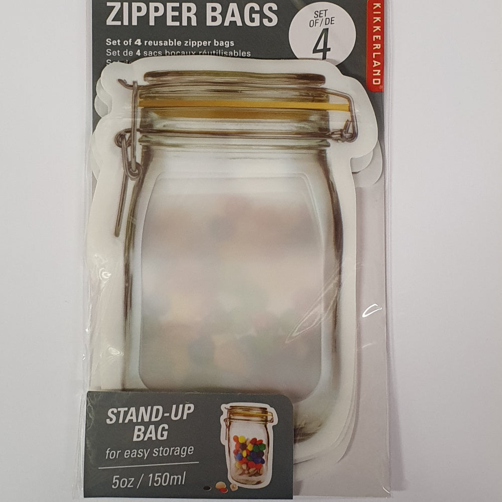Kikkerland Reusable Bags For Storage