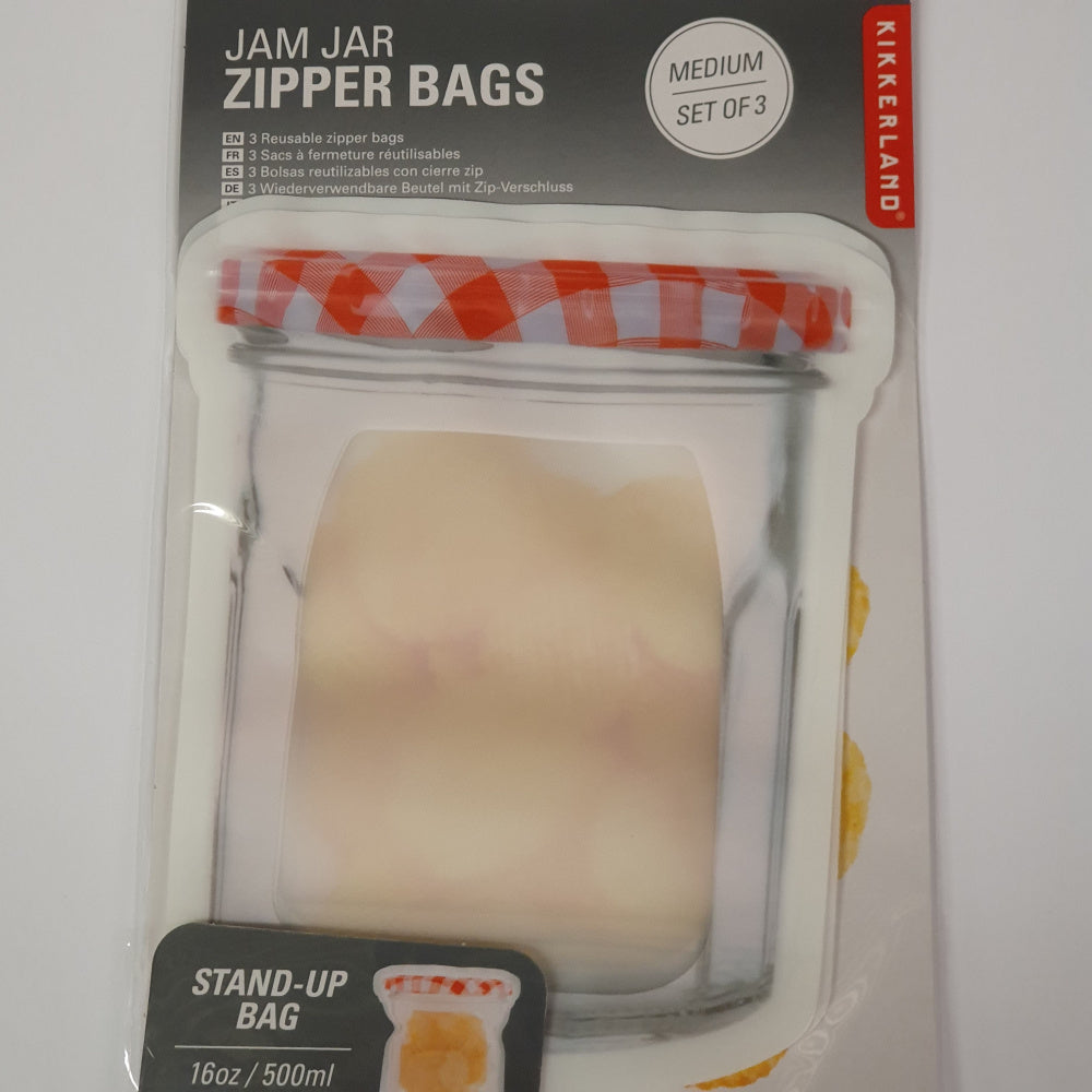 Kikkerland Reusable Bags For Storage