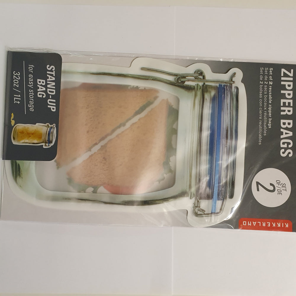 Kikkerland Reusable Bags For Storage