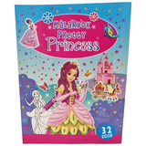 Painting &amp; Coloring Book Princess 32 pages