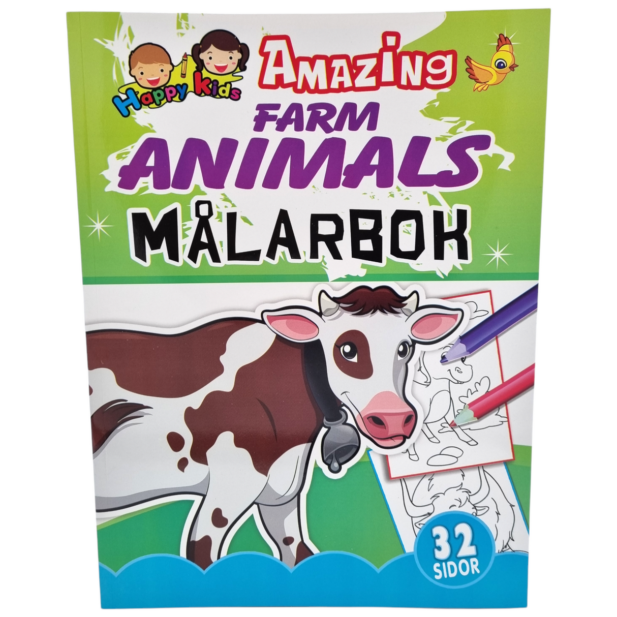 Amazing Male &amp; Coloring Books 32pages