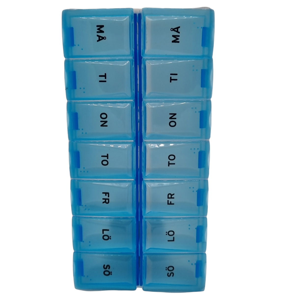 Pilleboks 7dager | 2 Rader