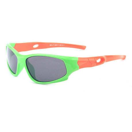 Polarized Sports Glasses Junior Unisex - White&amp;Red