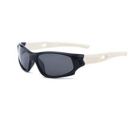 Polarized Sports Glasses Junior Unisex - White&amp;Red