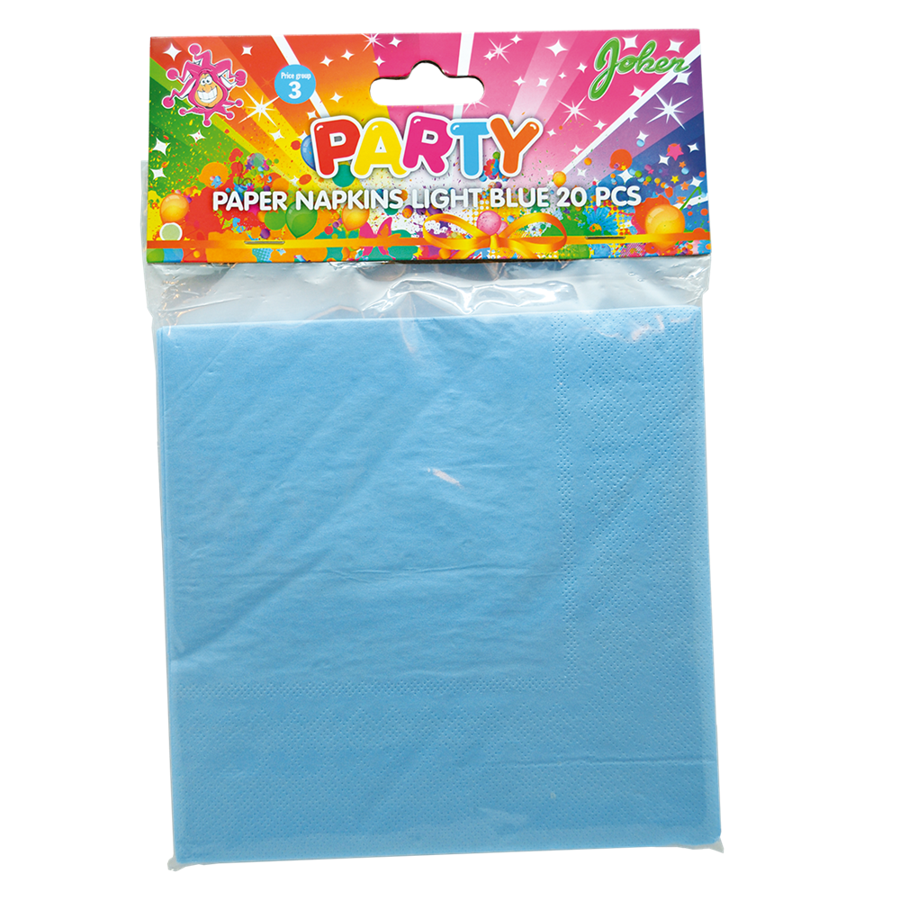 Table setting Light blue