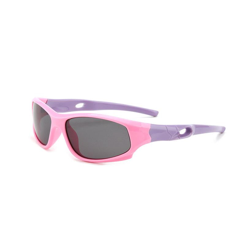 Polarized Sports Glasses Junior Unisex - White&amp;Red