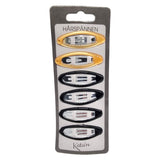 Hårspenne 6pk - Fargemiks