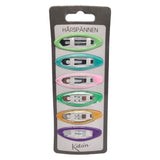 Hårspenne 6pk - Fargemiks