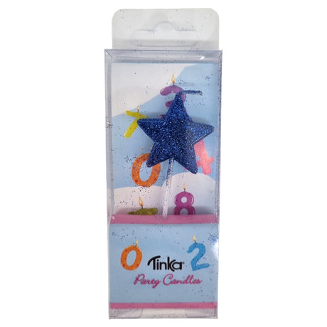 Tinka Cake Candle Star 1pk