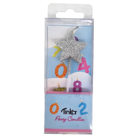 Tinka Cake Candle Star 1pk