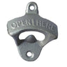 Bottle Opener - Wall Mount - Multiple Colors