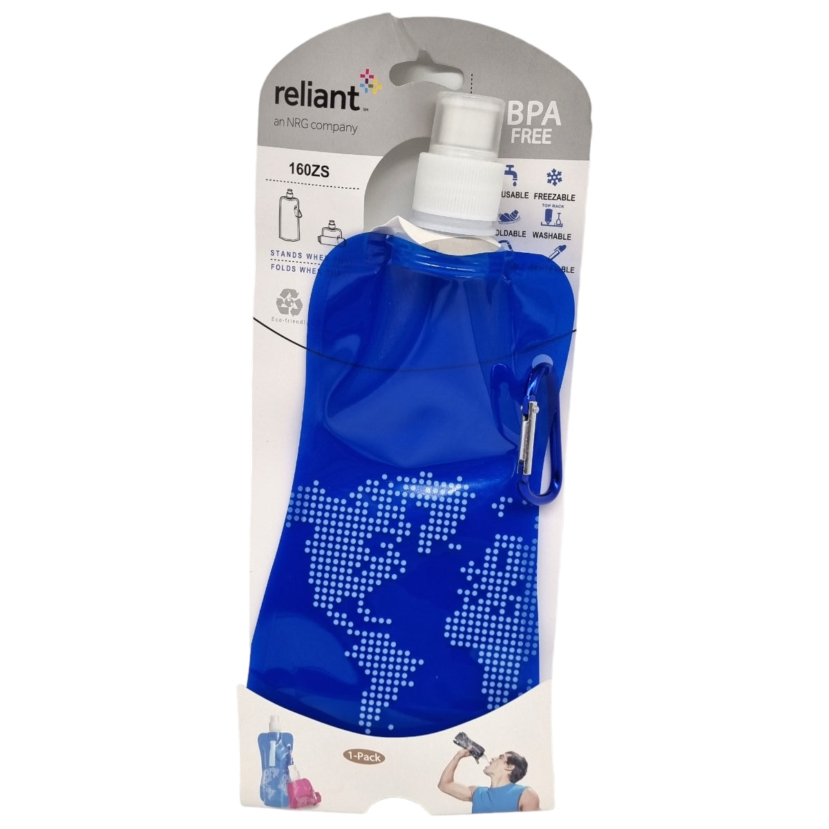 Foldable water bottle 500ml