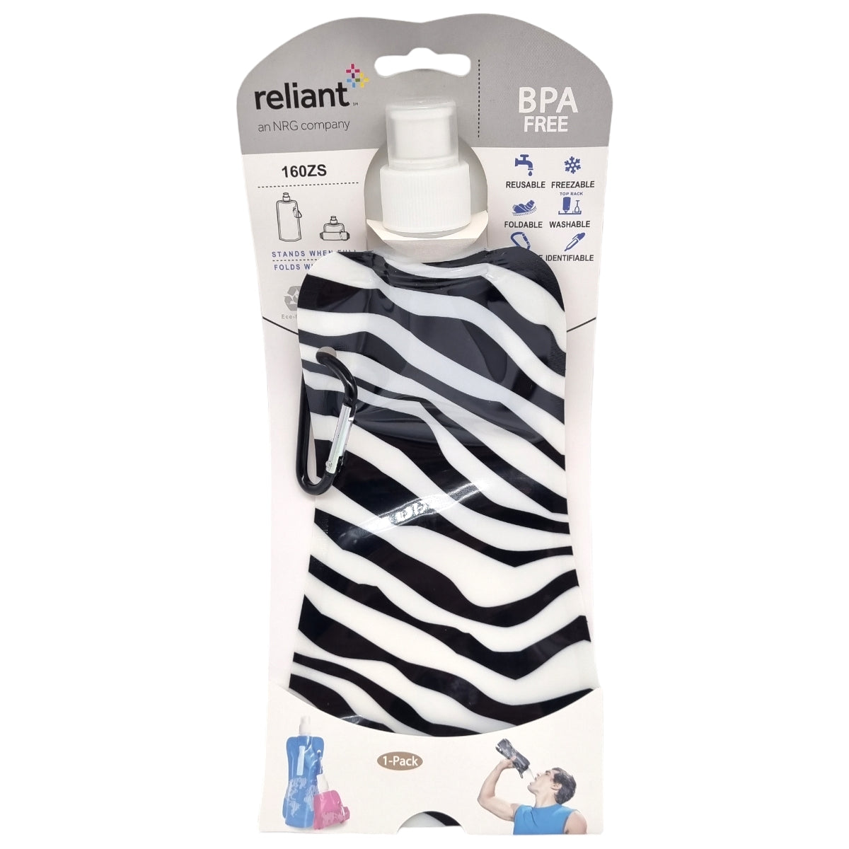 Foldable water bottle 500ml