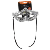 Masquerade Mask Silver/Black