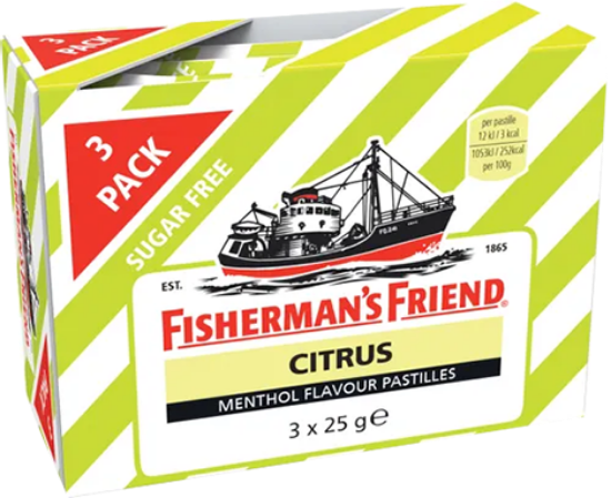 Fisherman's Friend 3pk x 25g | Flere Smaker