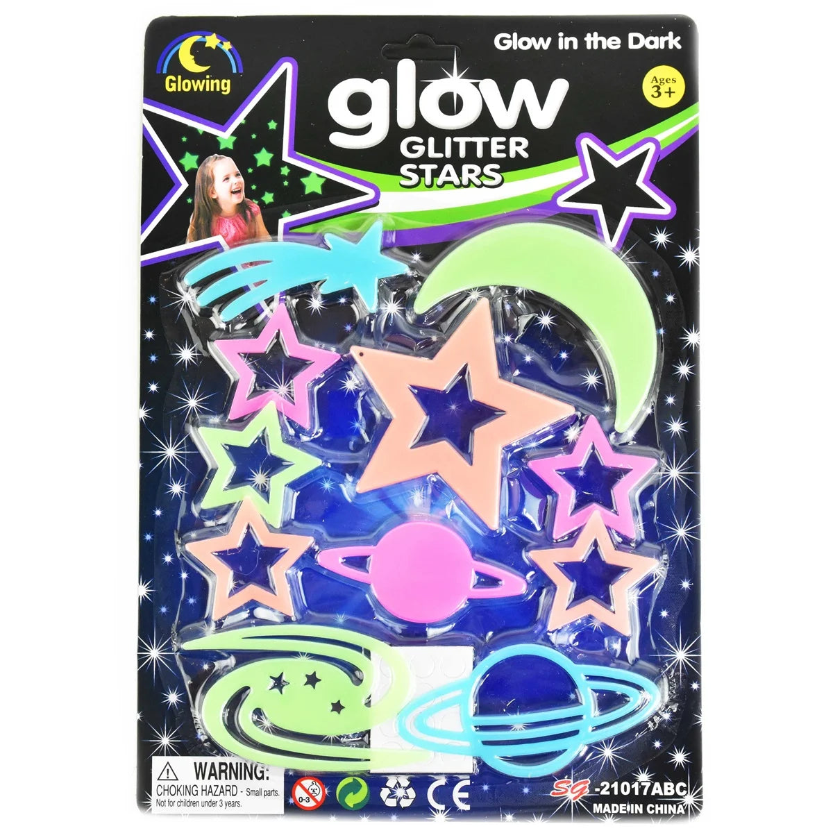 Luminous Stars &amp; Planets Colorful 4-pack