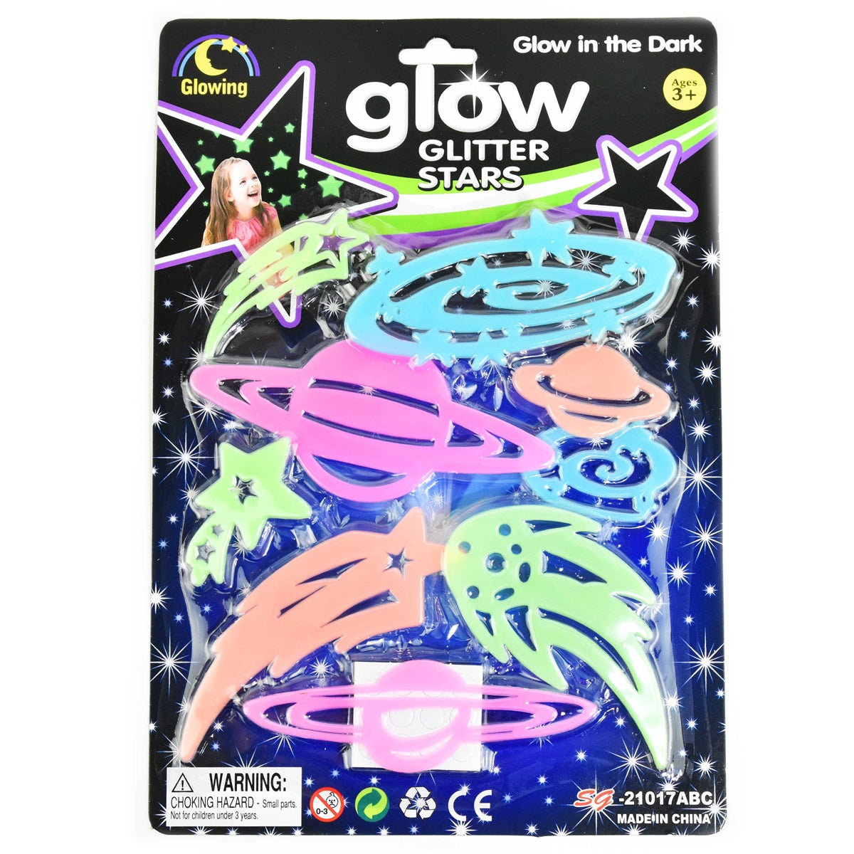 Luminous Stars &amp; Planets Colorful 4-pack
