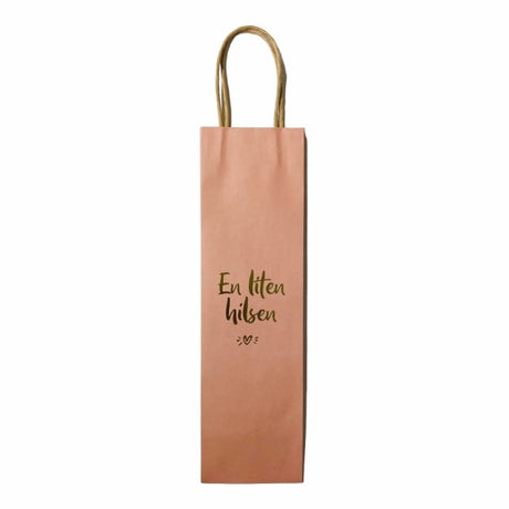 Gift bag wine 10.5x36cm - More Texts | Trend Design